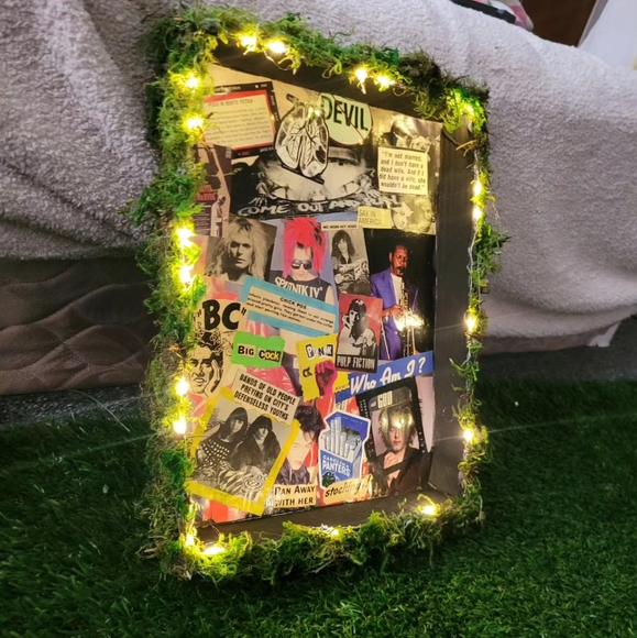 Handmade Shadowbox Collage - Picture 2 of 2